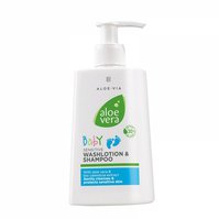LR Aloe Vera Baby Jemná umývacia emulzia a šampón 250 ml